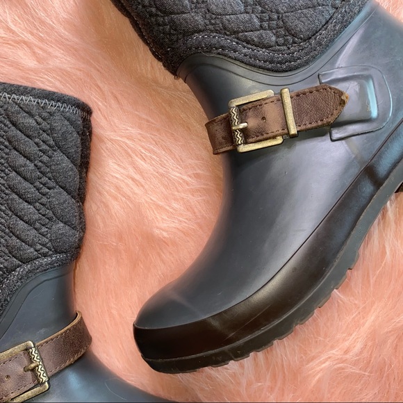 Sperry Quilted Waterproof Rain Boots 7 - Picture 2 of 6